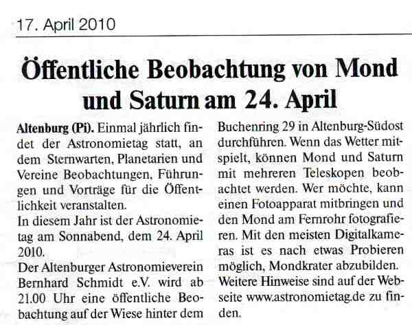 Artikel im Kurier